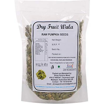 Dry Fruit Wala Seeds, Gluten-Free (Pumpkin Seeds, 1Kg)