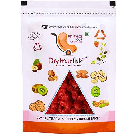 Dry Fruit Hub Dried Cherry 400Gm, Dried Cherries, Candied Dried Cherries, Dry Cherry
