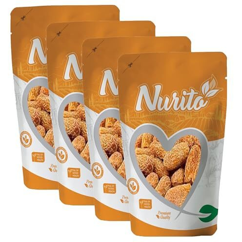 Nurito Premium Dry Fruits (Chuara/Dry Dates(Yellow), 1000 Grams)