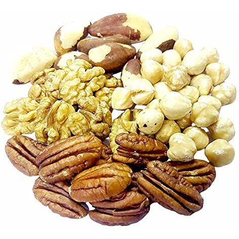 Dry Fruit Hub Premium Nuts Combo Pack 400Gms Pack Of 4 (Brazil Nuts, Hazel Nuts, Pecan Nuts, Walnuts Each 100G),Exotic Assorted Dry Fruits