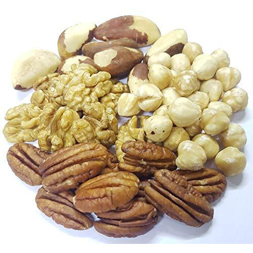 Dry Fruit Hub Premium Nuts Combo Pack 400Gms Pack Of 4 (Brazil Nuts, Hazel Nuts, Pecan Nuts, Walnuts Each 100G),Exotic Assorted Dry Fruits