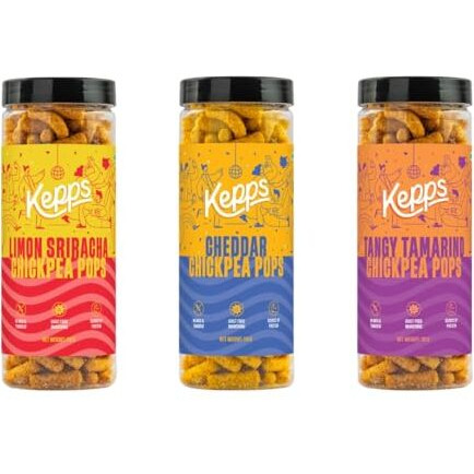 Kepps Variety Pack Of 9 Never Fried, Low Calorie, Gluten Free, Rich In Fiber And Protein, No Msg (110 Gm X 3, 70 Gm X 3, 70 Gm X 2, 90 Gm X 1) Snacks For All Age Groups, Kid Friendly