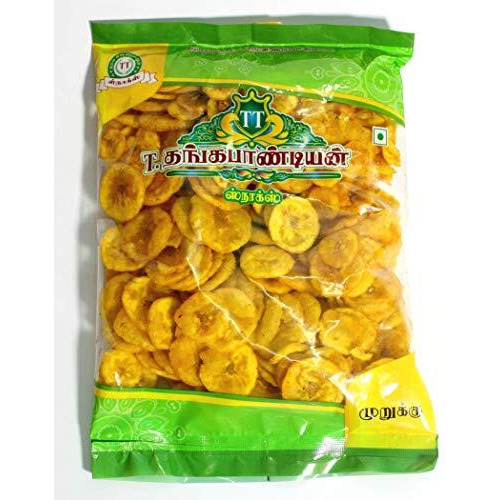 Thangapandiyan Thoothukudi Special Mixture 250Gm + Tt Nendhram Chips 250G + Kovilpatti Kpn Kadalai Mittai (Chikki Candy) 200Gm