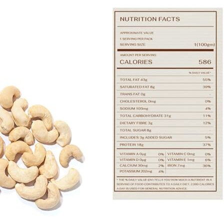 Primera Nuts Premium Masala Paan Flavoured Cashew Nuts (100Gm) | Naturally Nutritious & Crunchy Flavored Cashews | Delicious Healthy Snack Dry Fruits