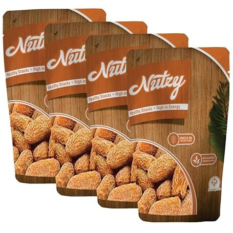 Nutzy Premium Dried Fruits (Yellow Dry Dates/Chuara, 1000 Gm)
