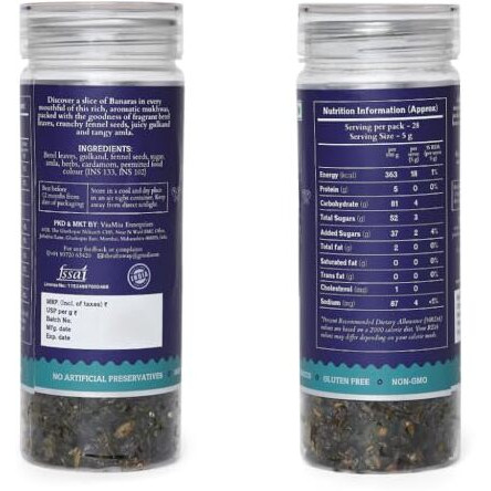 The Aftaway Banarasi Paan Blossom, 140Gm - Premium Traditional Mukhwas, Indian Mouth Freshener, Breath Freshener, Meetha Paan, No Tobacco, No Artificial Preservatives, After-Meal Refreshment