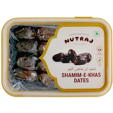Nutraj Uae Shamim-E-Khas Dates 1.2Kg (400G X 3) | Khajur| Dry Fruits And Nuts | Khajoor | Grocery Items