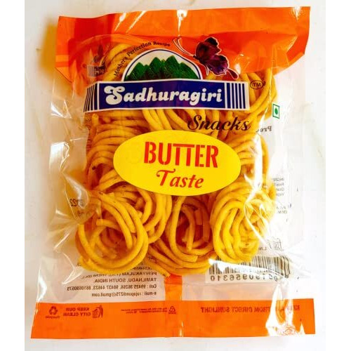 Sadhuragiri Butter Flavored Murukku (120G X Pack Of 3)