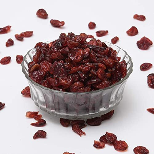 Dry Fruit Hub Dried Cranberry Slice 1Kg, Cranberry Dry Fruit Without Sugar, Naturally Dried Cranberries, Cranberry Dry Fruit, Dried Cranberry