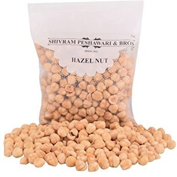 Shivram Peshawari & Bros 100% Natural Hazel Nuts For Healthy Snacks | Premium Hazel Nuts | Nutritious & Delicious Akhrot | Dry Fruit Hazel Nuts Pack (250 Grams)