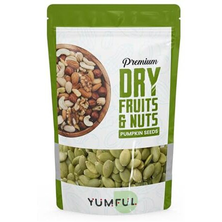 Nutra Biotics Yumful Pumpkin Seeds Organic 1 Kg Without Shell For Eating