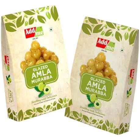 Add Me Amla Murabba 1.5 Kg Vacuum Packed Without Syrup 2 X 750 G Immunity Boosters