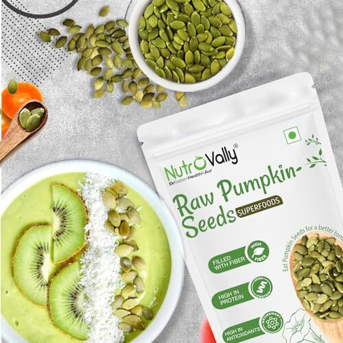 Nutrovally Combo Pack Pumpkin Seeds & Sunflower Seeds (100G Each) | Antioxidant-Rich, Omega-3 Loaded | Supports Weight Management, Skin Health & Heart Health | 200G Total (100G X 2)