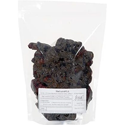 Naturevit Premium Pitted Prunes, 300G [Soft, Moist & Delicious Prunes Imported From Usa]