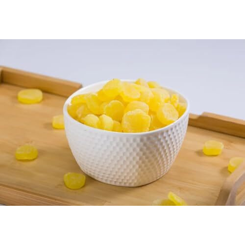 Ancy Foods Premium Dry Fruits (Dried Pineapple Coin), 250 G