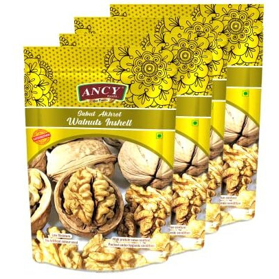 Ancy California Sabut Akhrot (Walnuts) 1Kg, Dry