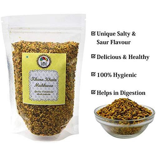 Mr. Merchant Kharo Khato Mukhwas | Salty Sour Mouth-Freshener | 400G