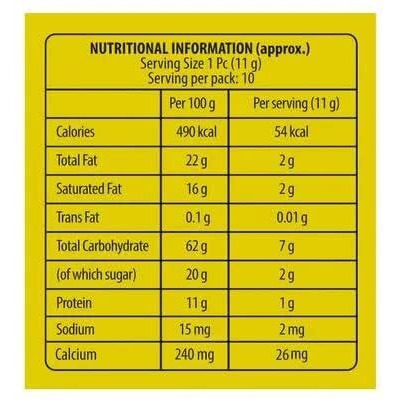 Gery Gone Mad Sugar Cheese Crackers, 110 Grams (Pack Of 10)