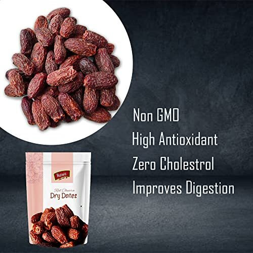 Nutwiz Nuts And Seeds (Red Dry Dates/Lal Chuara (200 Grams))