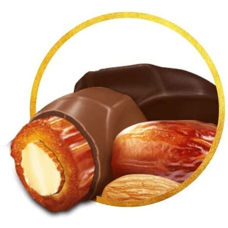 Arabian Delight Chocodate Arabian Date Stuffed With A Golden Roasted Almond & Covered With Milk Chocolate 90G