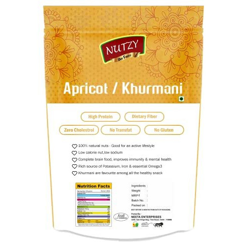 Nutzy Premium Nuts (Dried Apricot/ Khrumani, 400G)