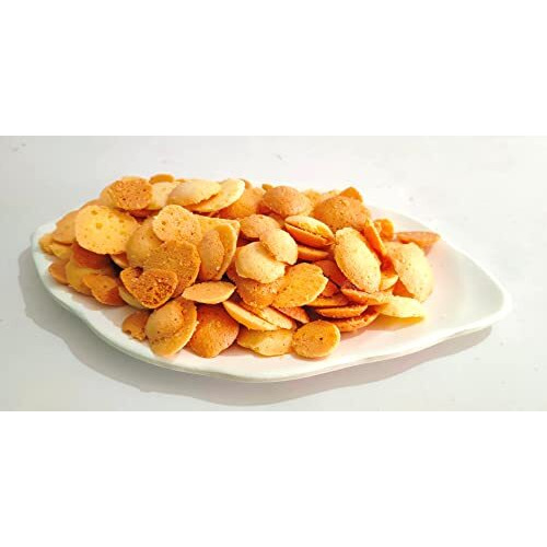 S Seenivasan Wine Biscuit | Bean Biscuits | Coin Biscuit | Egg Drops Biscuit - 750Gm (Pack Of 3 X 250 Gm)