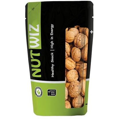 Nutwiz Premium Nuts (Shelled Walnut/ Sabut Akhrot, 200G)