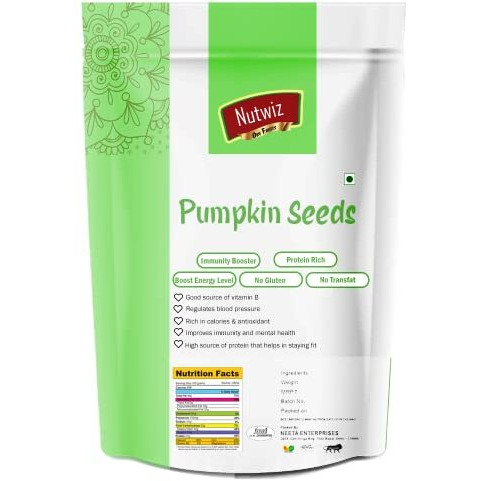 Nutwiz Premium Seeds (Pumpkin Seeds, 600G)