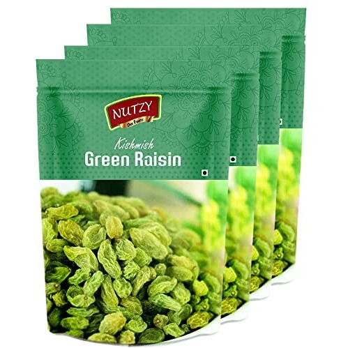 Nutzy Premium Raisins (Kandhari Raisins/ Kishmish, 800G)