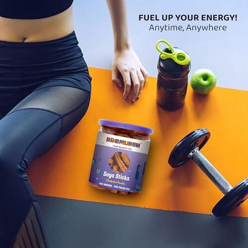 Promunch Soya Sticks |Crispy & Healthy Protein Snack | Guilt Free | High-Protein Savory Treat | No Palm Oil And No Maida | Chatpata Masala Flavor -80G Pack Of 3 |Ideal Snack For Health-Conscious
