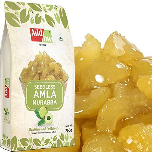 Add Me Fresh Seed Less Dry Amla Murabba 750G Without Sugar Syrup, Sukha Awla Murabba Immunity Booster Pack.