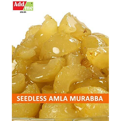 Add Me Fresh Seed Less Dry Amla Murabba 750G Without Sugar Syrup, Sukha Awla Murabba Immunity Booster Pack.