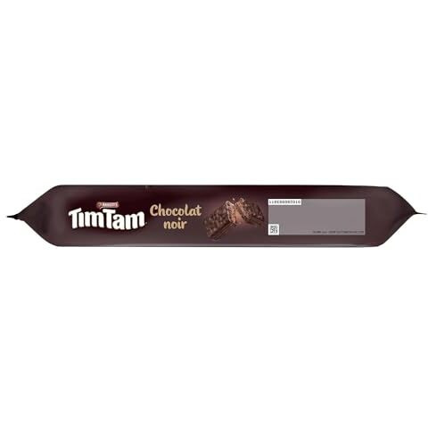 Timtam Real Smooth Dark Chocolate Coating Biscuit 200Gm