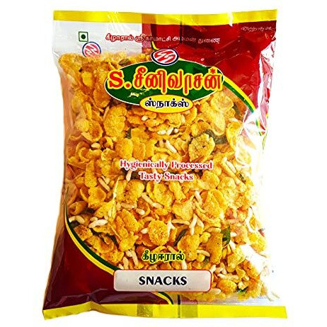 S Seenivasan Thoothukudi Corn Flakes Mixture - Pack Of 3 X 250 Gm