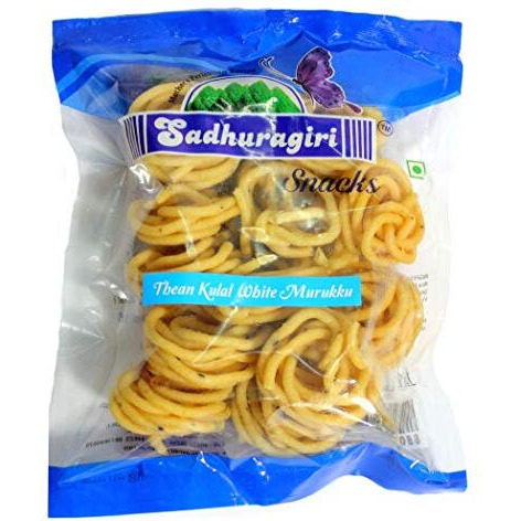 Sadhuragiri Thenkuzhal Murukku, Manaparai Murukku & Cashew Murukku (Pack Of 3 X 120G)