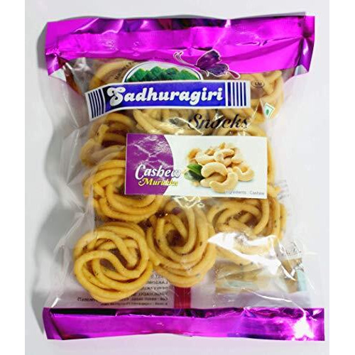 Sadhuragiri Thenkuzhal Murukku, Manaparai Murukku & Cashew Murukku (Pack Of 3 X 120G)