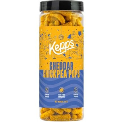 Kepps Kids Pack Of 5 - Snack, Gluten Free, Rich In Fiber And Protein, Never Fried, Low Calorie, Delicious Munchies, Kids Friendly, No Msg, No Transfat, For All Age ( 110 Gm, 70 Gm X 2, 70 Gm, 90 Gm X 1 )