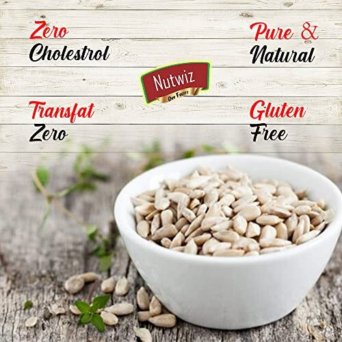Nutwiz Premium Seeds (Sunflower Seeds, 500G)