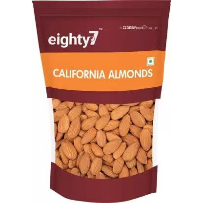 Eighty7 California Almonds - Daily Essential, 1Kg