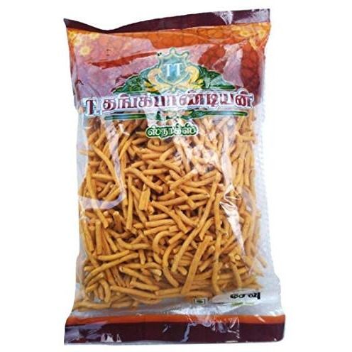 Thangapandiyan Thoothukudi Big Mixture (250 Gm) + Kara Sev (250 Gm) + Ks Karthik Kadalai Mittai (250Gm) - 750 Grams