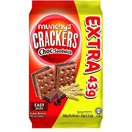 Munchy's Biscuit Choco Sandwhich 300Gm (B)