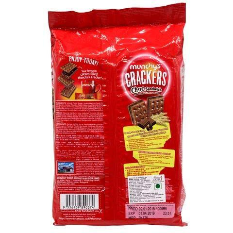 Munchy's Biscuit Choco Sandwhich 300Gm (B)