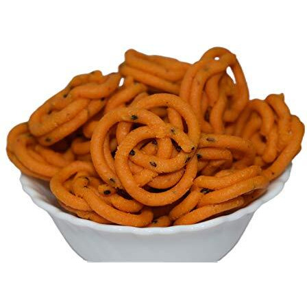 Allan Condiments -Ready To Eat South Indian Snacks Handmade Ari Murukku / Homemade / 300 Grams