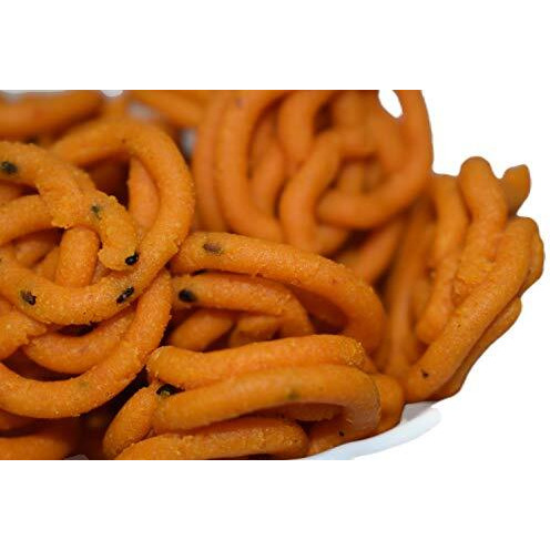 Allan Condiments -Ready To Eat South Indian Snacks Handmade Ari Murukku / Homemade / 300 Grams