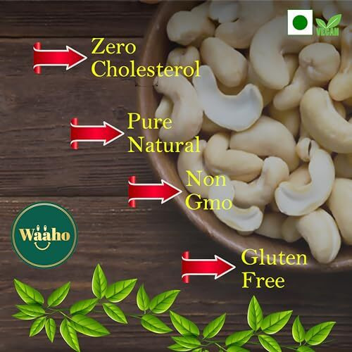 Waaho Premium Nut & Fruit Blend Cashews, Almonds, And Raisins (600)750 Gram