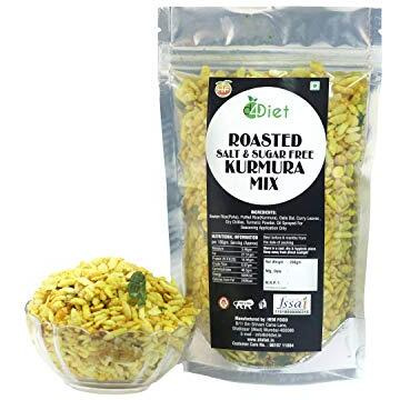 D4Diet- Roasted Salt & Sugar Free Kurmura Mix-Namkeen/Roasted Snacks/Healthy Snacks