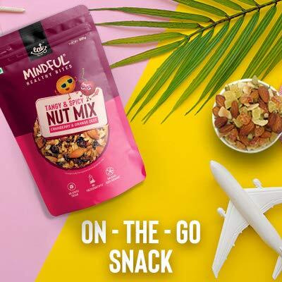 Eat Anytime Mindful Healthy Trail Mix Combo Of 3 - Cranberry & Orange Zest, Fig & Raisin And Papaya & Ineapple | No Added Sugar & No Preseervatives | Antioxident | Healthy Sanck For Breakfast & Dieat - 200Gm(Combo Of 3)