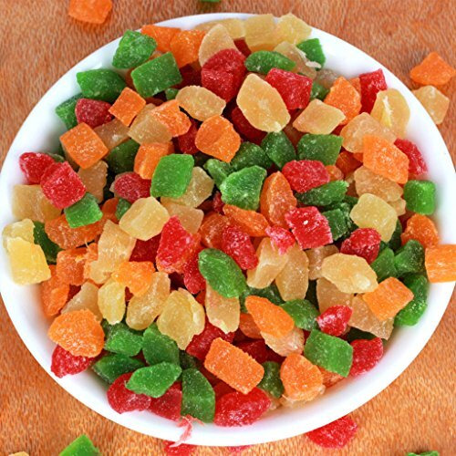 Nurito Premium Dry Fruits (Mix Fruit(Papaya,Mango,Pineapple), 400G), Fresh