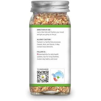 Dawn Lee Sweet Crunchy - Mouth Freshener - Mukhwas - Sugar Free- Healthy Natural Digestive Mood Enhancer - Low Calorie Fat - Instant Relief From Spicy Food - Induced Stomach Irritation- Mix Seeds- Kharik Supari- Mint- 75 Gram