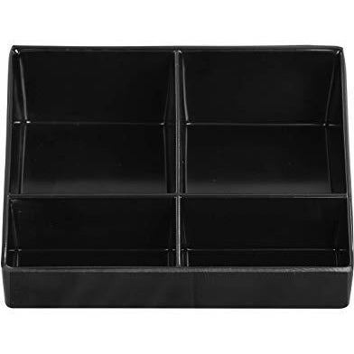 Dolphy Tea And Coffee Sachet Holder For Kettle Tray (Black)